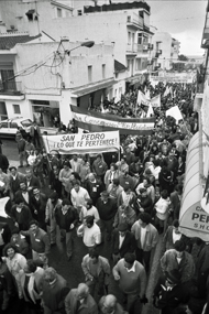 Manifestación por la Independencia 1988.