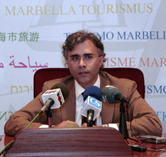 José Luis Hernández (PP), concejal delegado de Turismo cree perjudicial unir a San Pedro Alcántara con el nombre de Marbella.