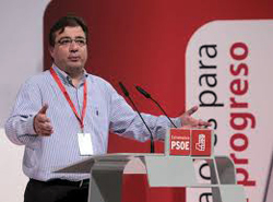 Guillermo Fernández Vara (PSOE), presidente de la Junta de Extremadura.